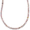 Rhodochrosite And Sterling Silver Native American Bead Necklace WX76867